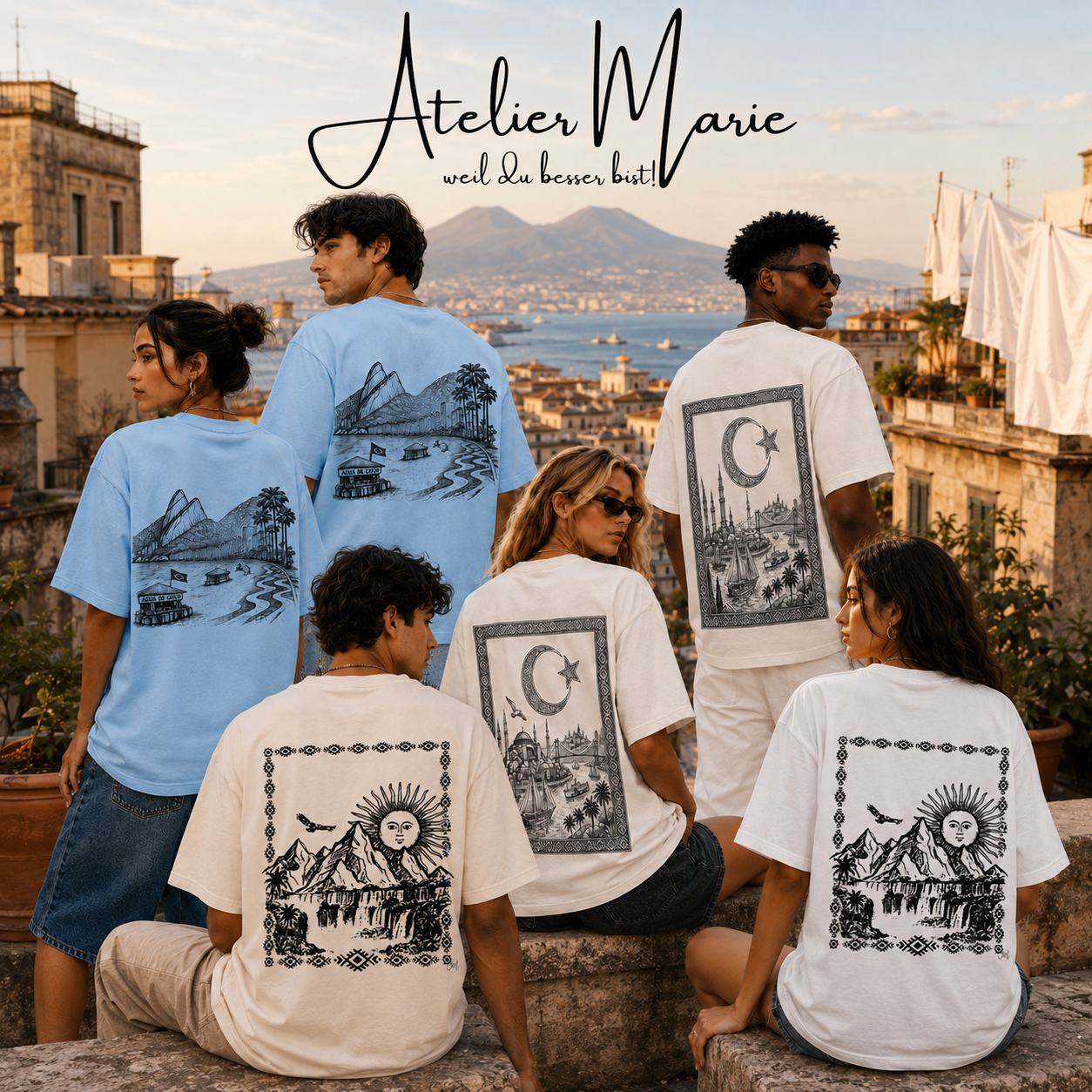 WM Kollektion - Oversized T-Shirts