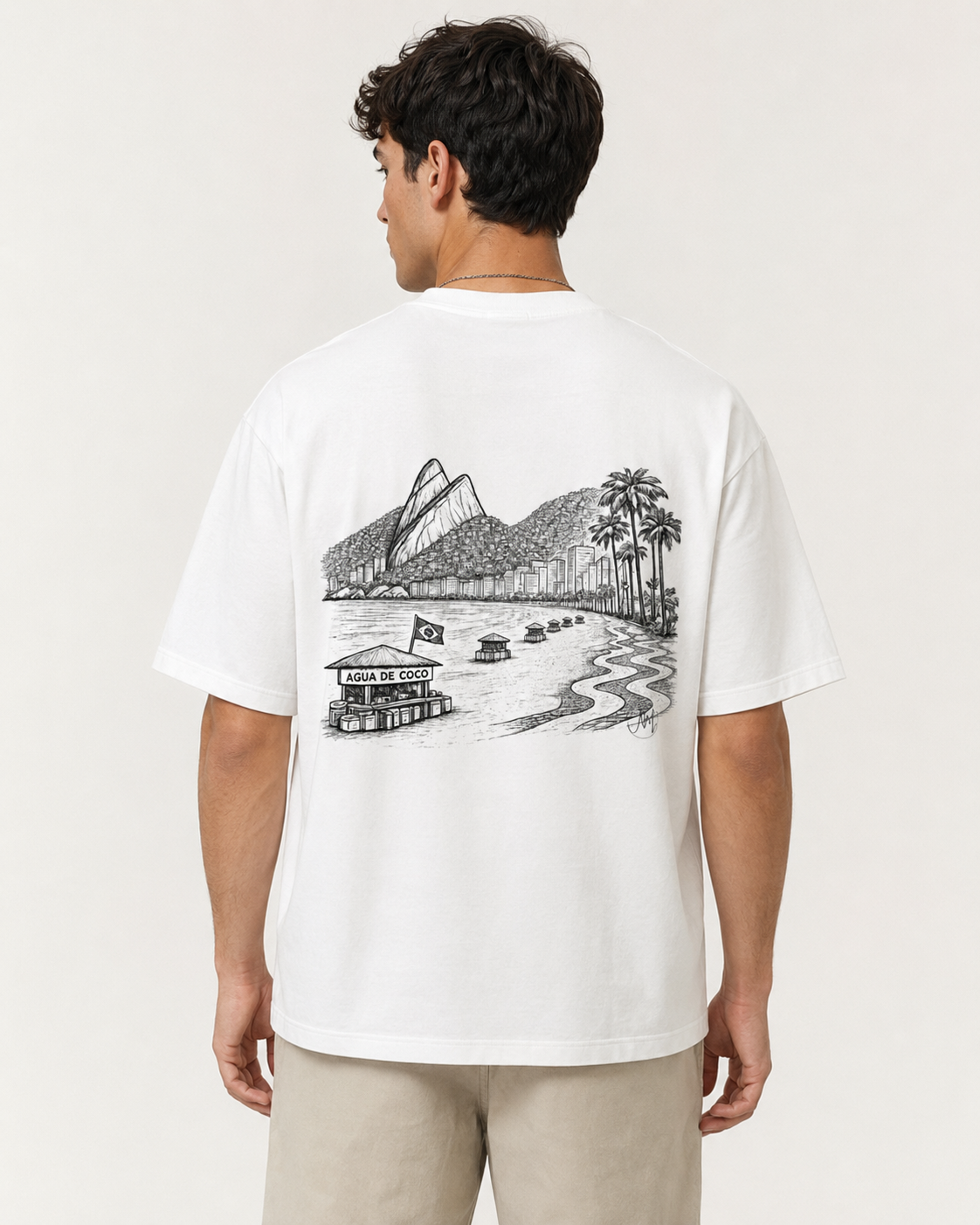 Brasilien Oversized T-Shirt